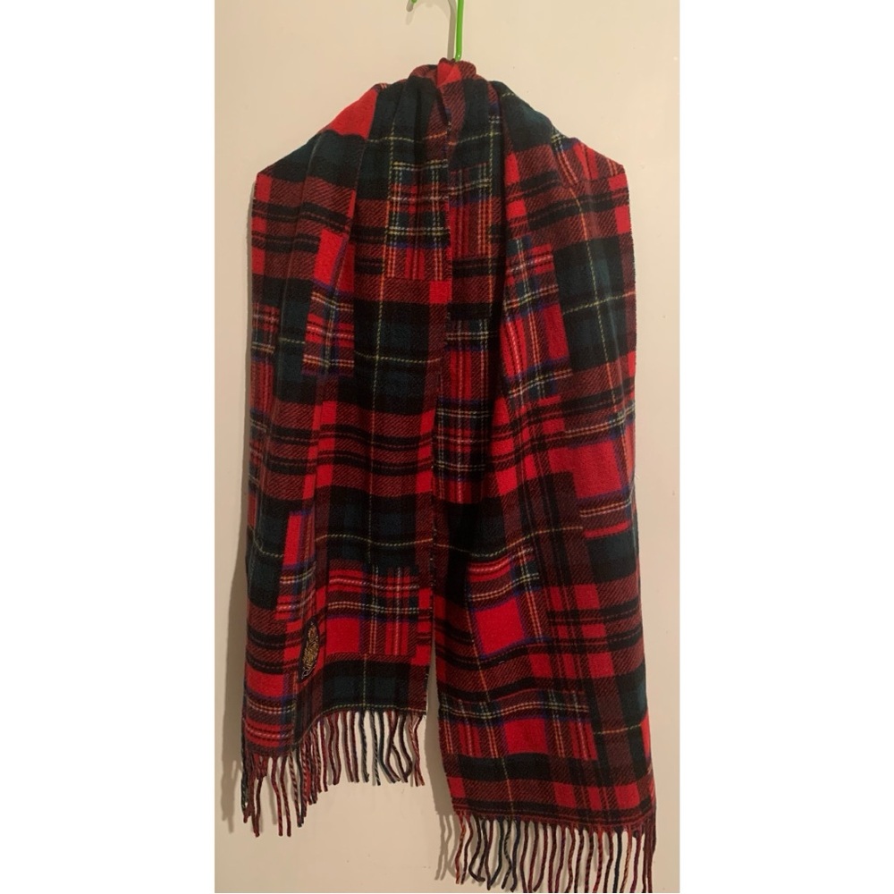 Ralph Lauren | plaid crest scarf